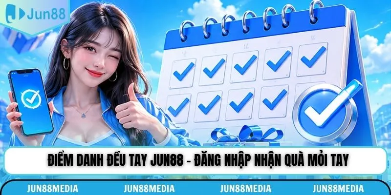 Các lưu ý cần biết khi duy trì chuỗi điểm danh đều tay Jun88